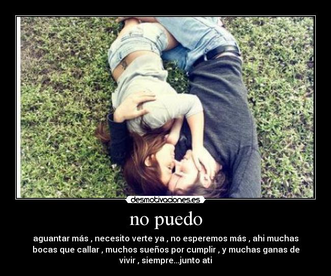 no puedo - 