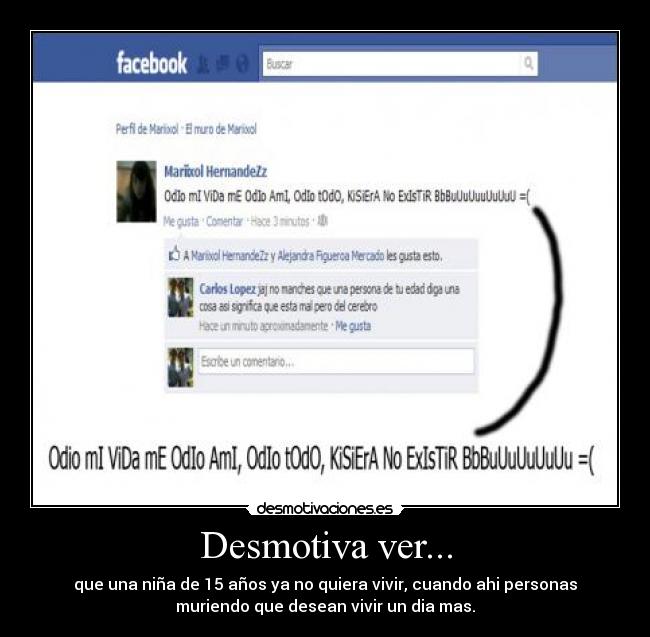 Desmotiva ver... - 