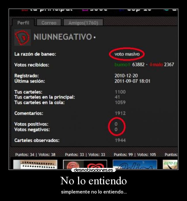 No lo entiendo - simplemente no lo entiendo...