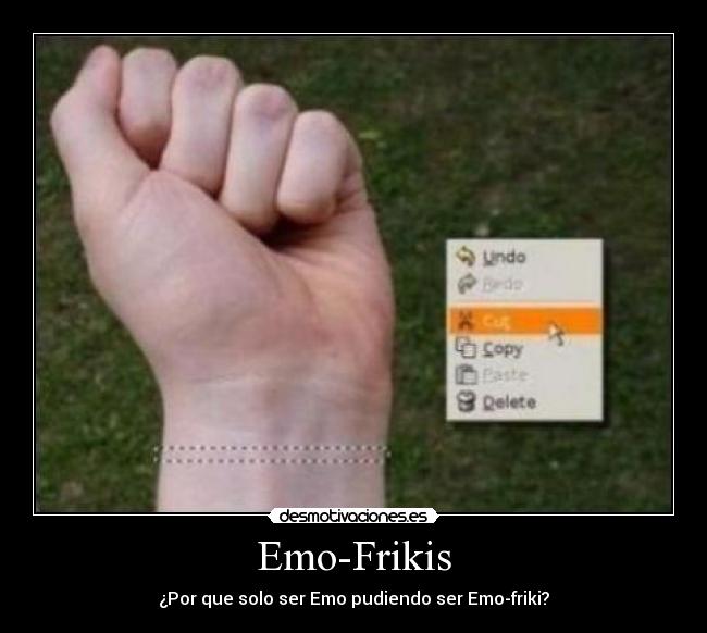 Emo-Frikis - ¿Por que solo ser Emo pudiendo ser Emo-friki?