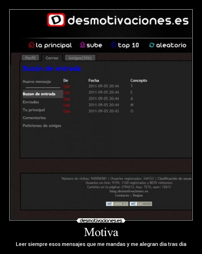 Motiva - Leer siempre esos mensajes que me mandas y me alegran dia tras dia