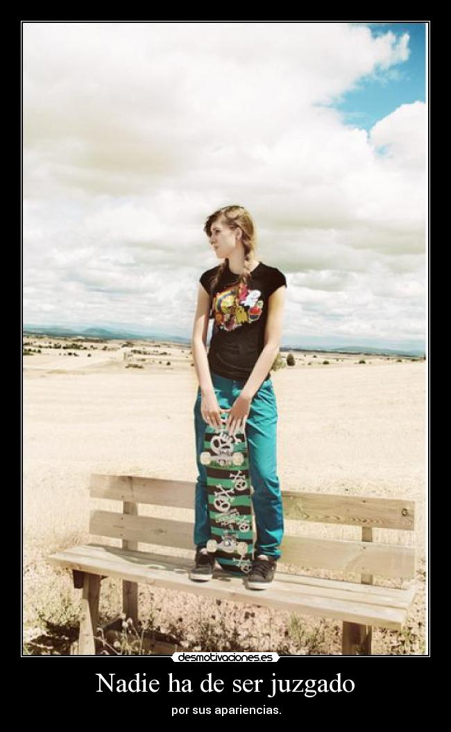 Nadie ha de ser juzgado -