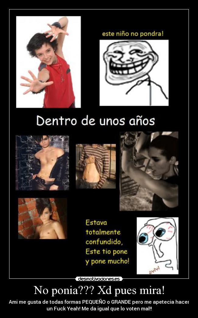 No ponia??? Xd pues mira! - 