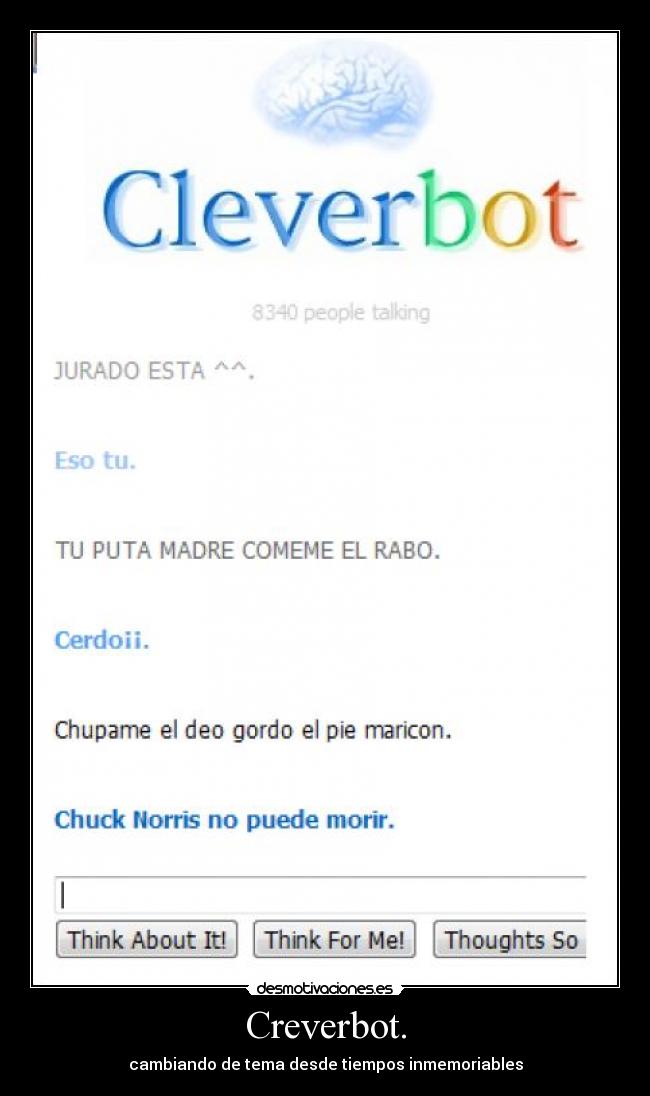 carteles creverbot desmotivaciones