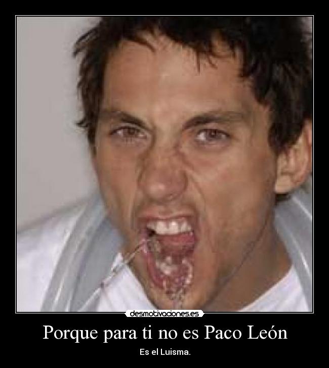 FOTO PACO LEON foto paco leon: