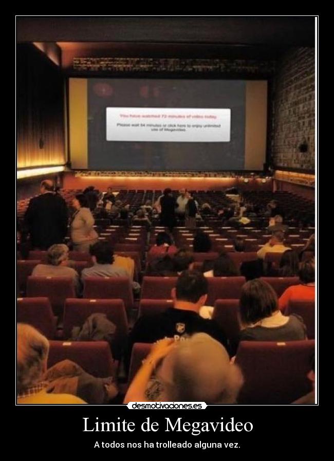Limite de Megavideo -