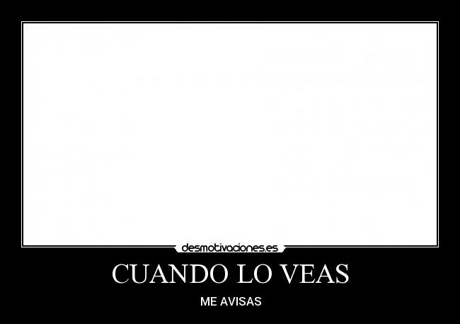 CUANDO LO VEAS - 