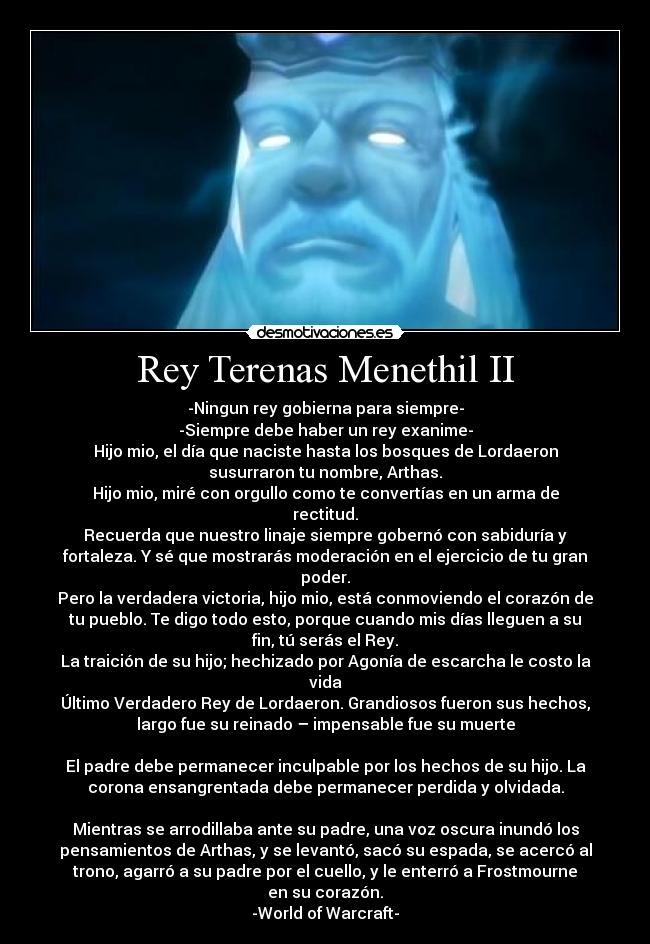 Rey Terenas Menethil II -