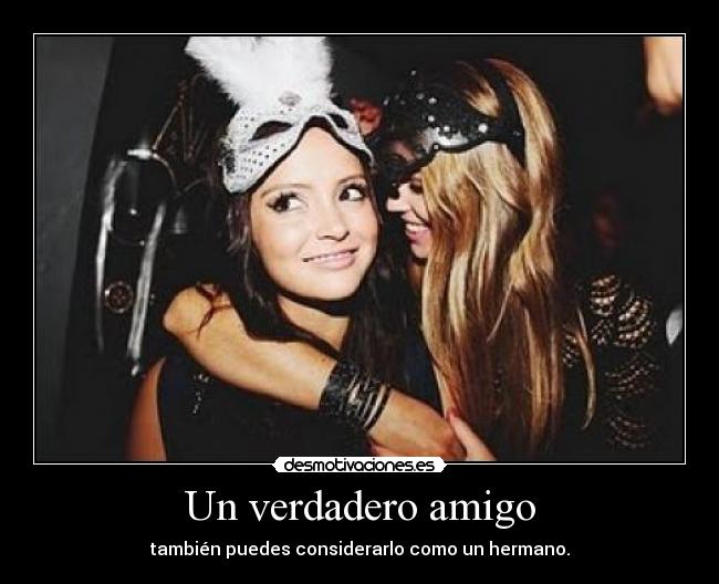 Un verdadero amigo -