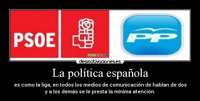 La política española - 
