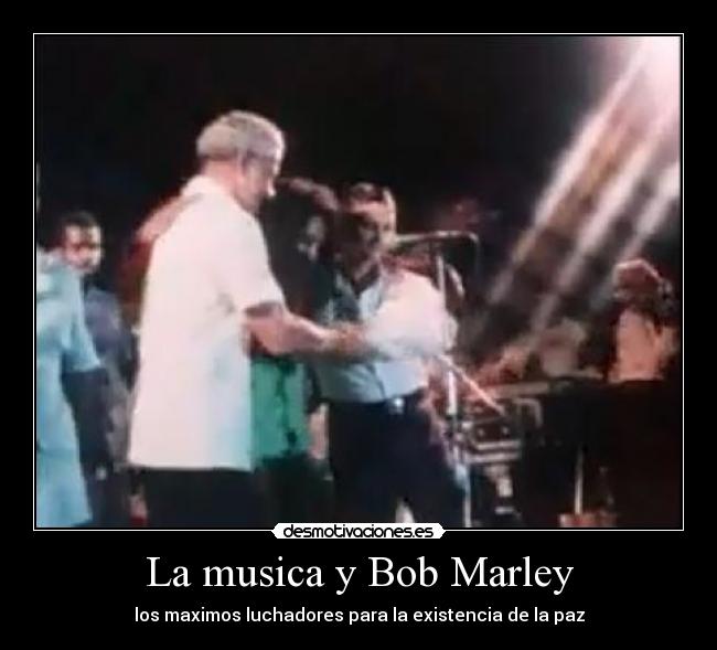 La musica y Bob Marley -