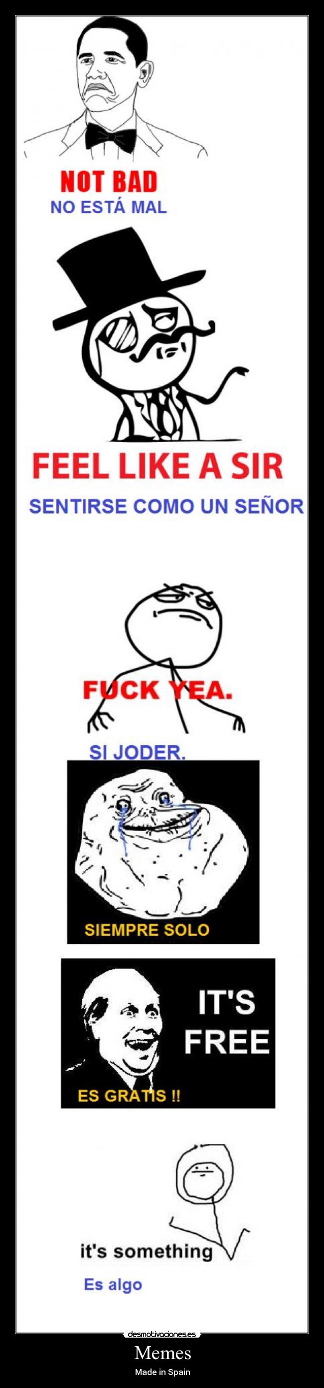 Memes - Made in Spain