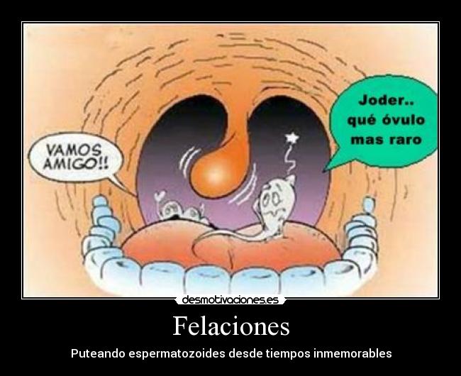 Felaciones - Puteando espermatozoides desde tiempos inmemorables