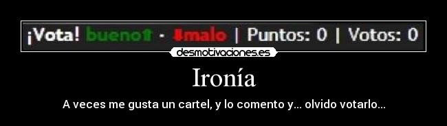 Ironía - 