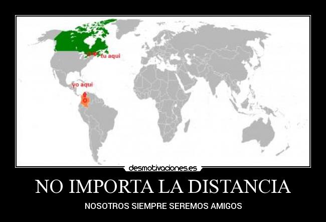 NO IMPORTA LA DISTANCIA - 