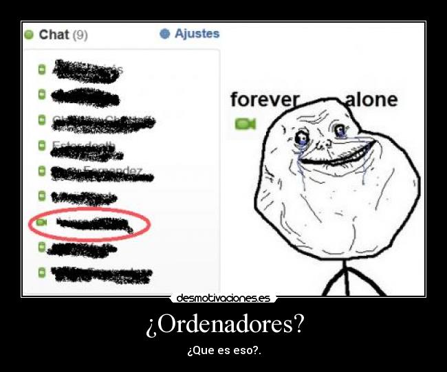 ¿Ordenadores? - ¿Que es eso?.