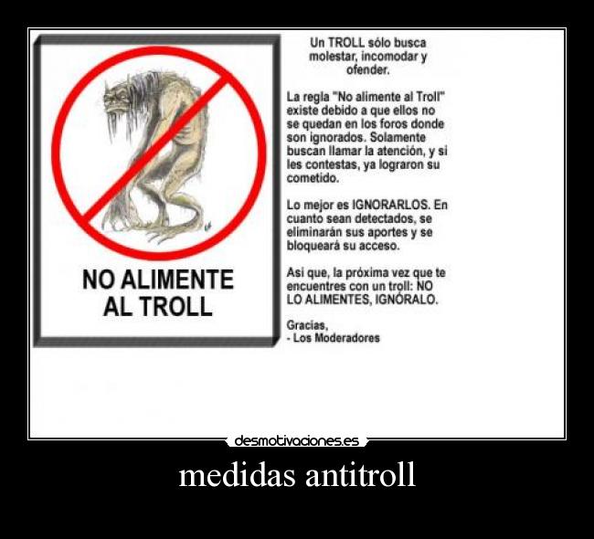 medidas antitroll - 