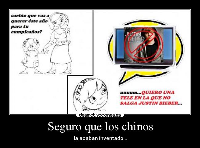 Seguro que los chinos - la acaban inventado...