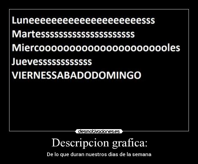 Descripcion grafica: - 