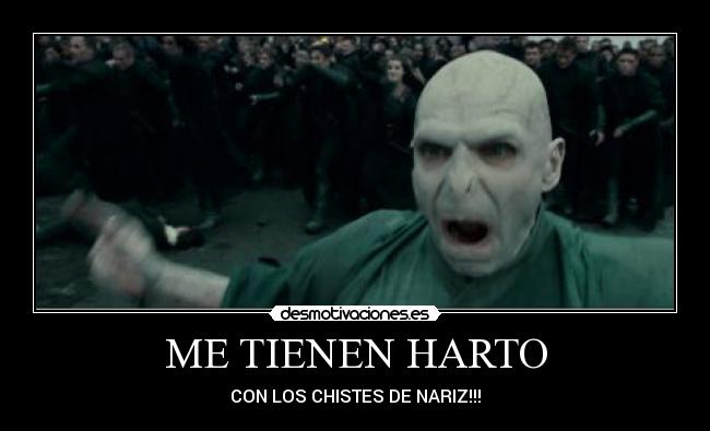 ME TIENEN HARTO - CON LOS CHISTES DE NARIZ!!!
