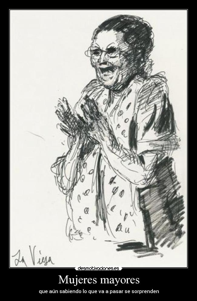 Mujeres mayores -