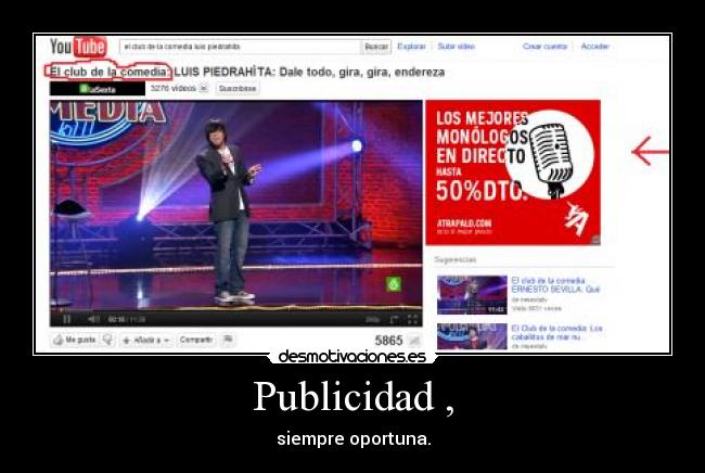 Publicidad , - 