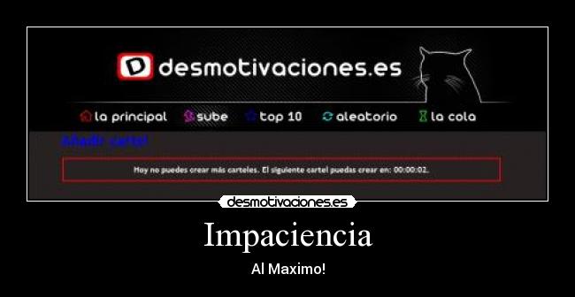 Impaciencia - 