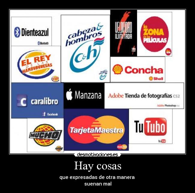 Hay cosas -