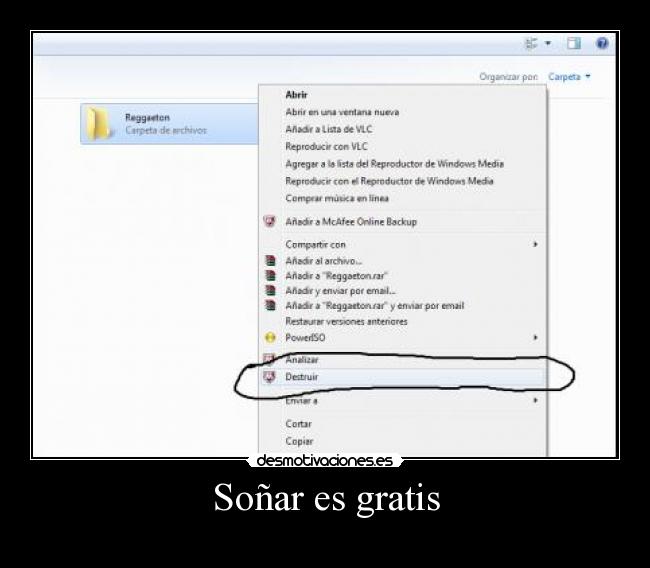 Soñar es gratis -