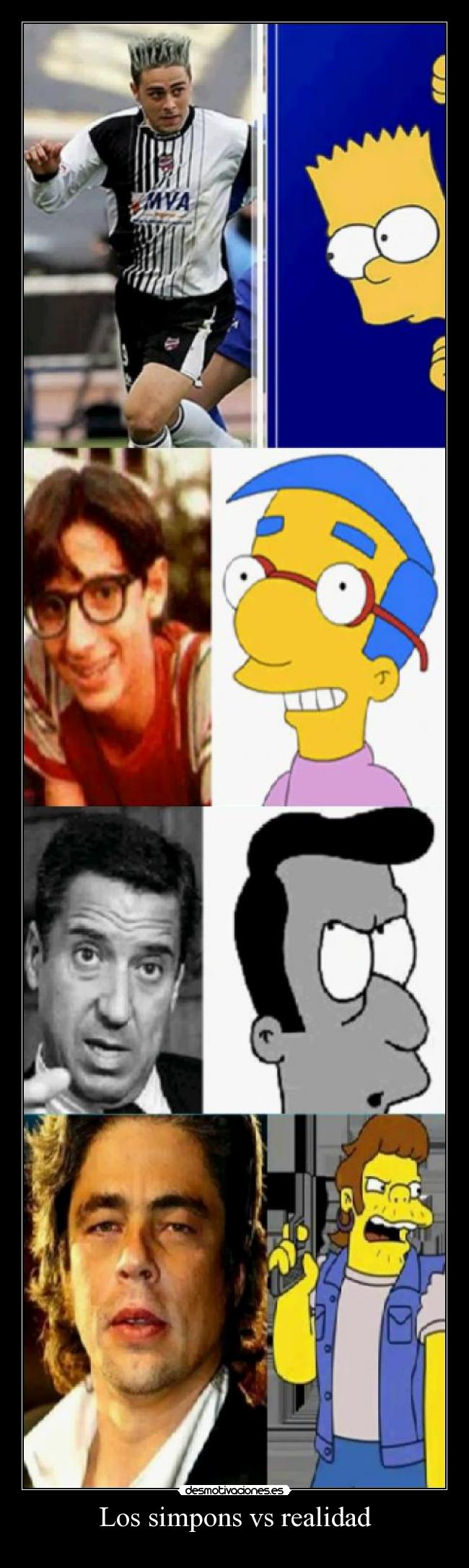 Los simpons vs realidad - 