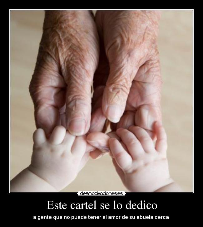 Este cartel se lo dedico -