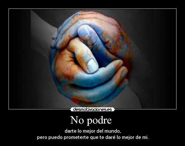 No podre -