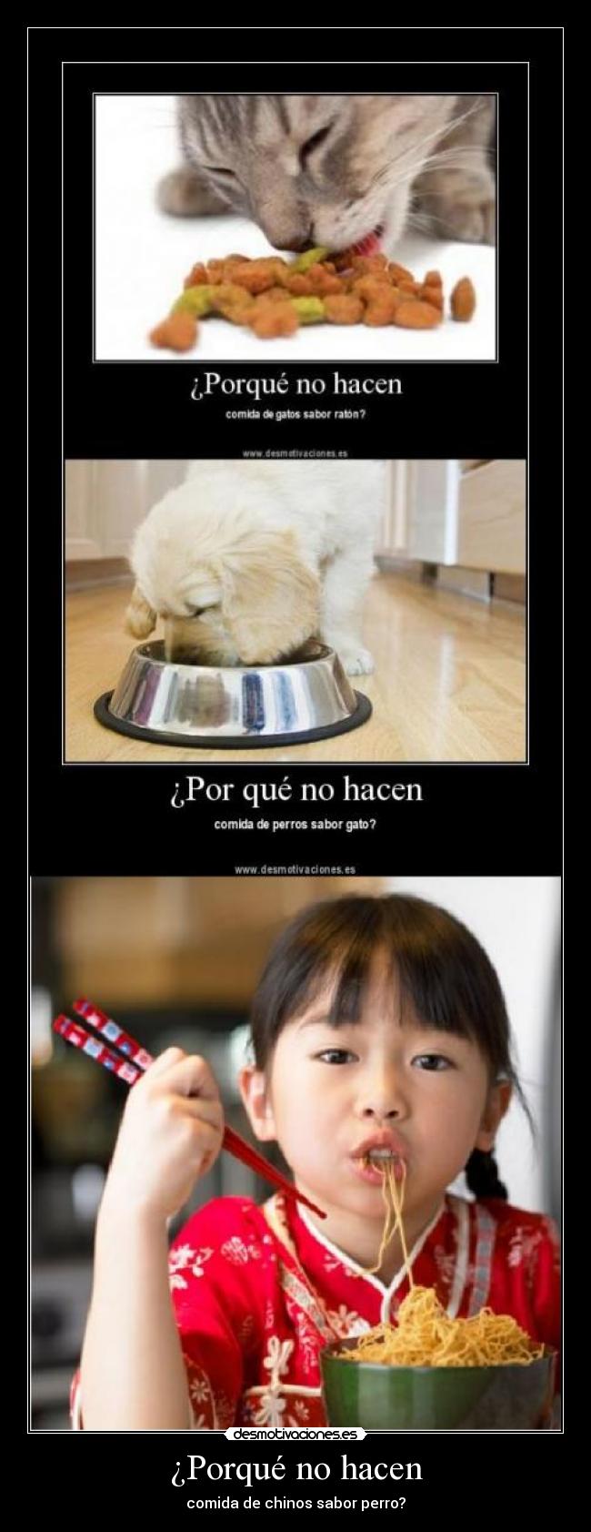 ¿Porqué no hacen -