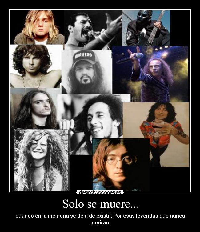 Solo se muere... - 