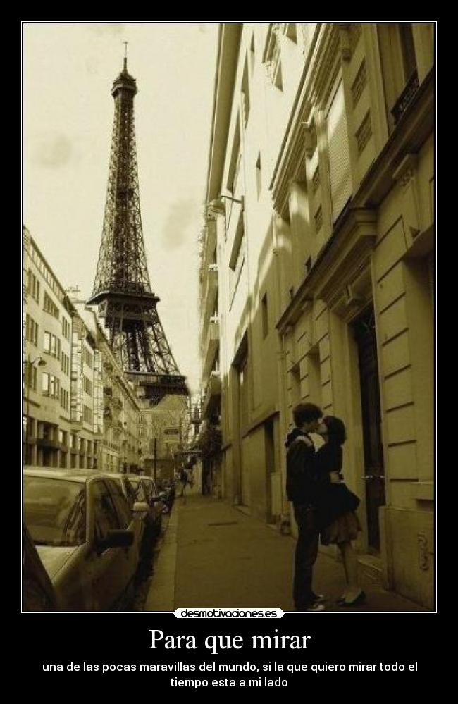 carteles para que mirar desmotivaciones