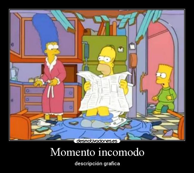 Momento incomodo -