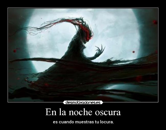 En la noche oscura -