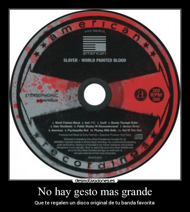 No hay gesto mas grande - 