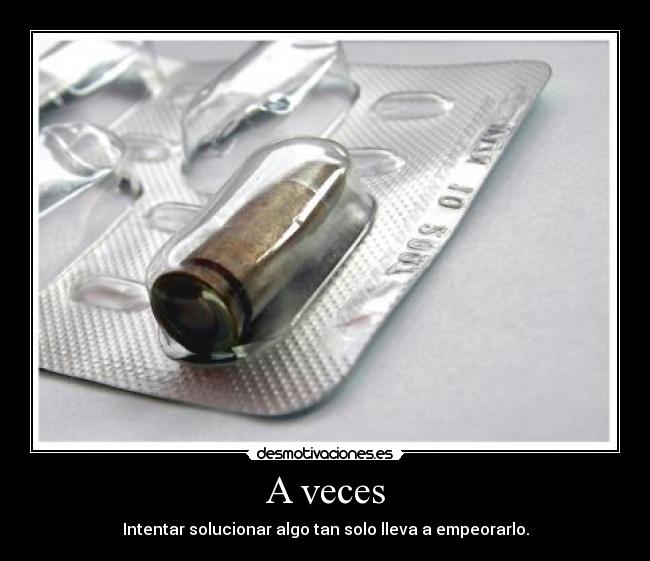 A veces -