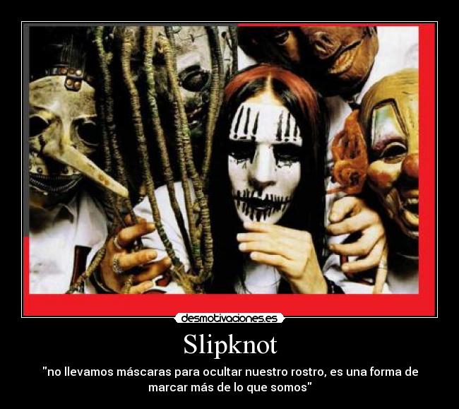 carteles slipknot desmotivaciones