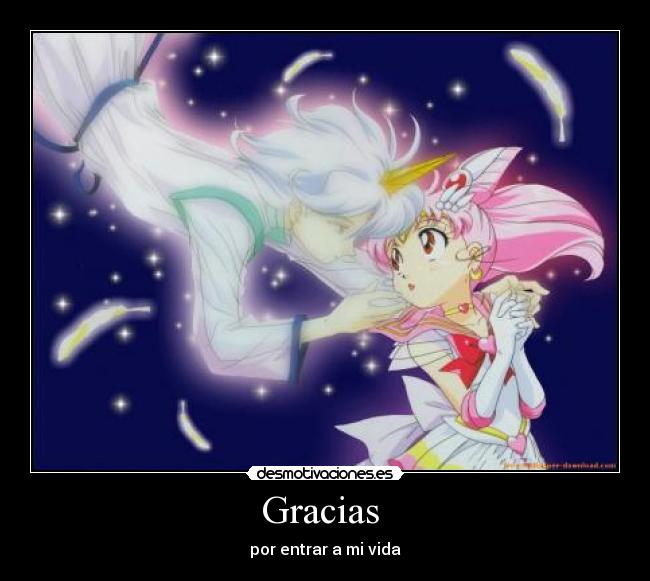 Gracias  - por entrar a mi vida