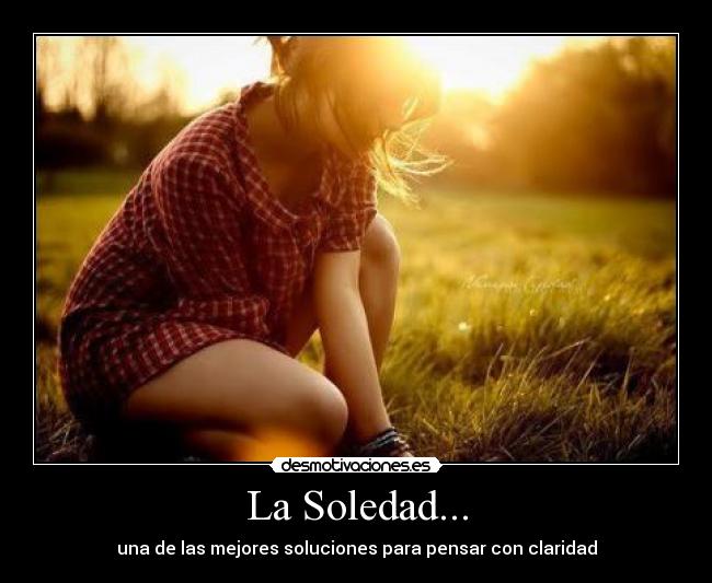 carteles soledad frases desmotivaciones