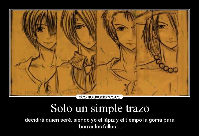 Solo un simple trazo - 