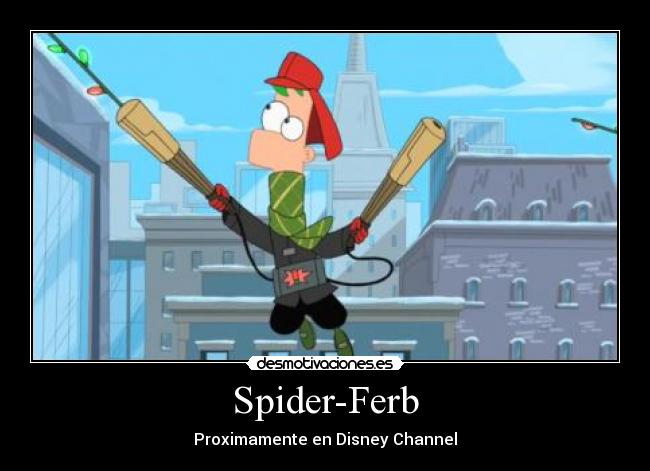 Spider-Ferb - Proximamente en Disney Channel