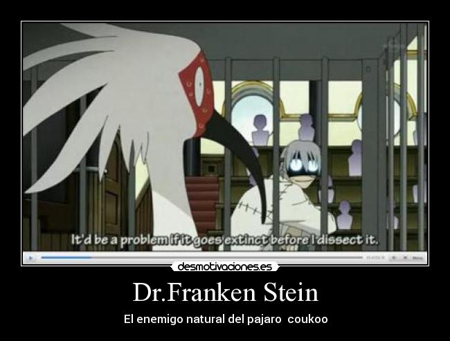 Dr.Franken Stein - El enemigo natural del pajaro coukoo