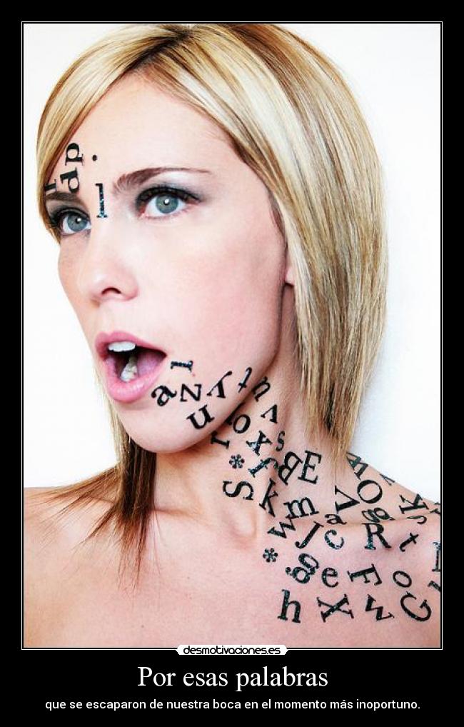 Por esas palabras - 