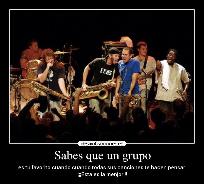 Sabes que un grupo -