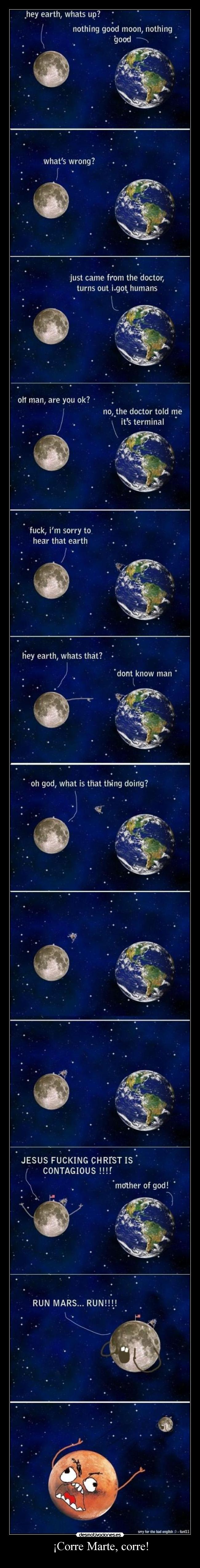 ¡Corre Marte, corre! - 