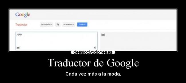 Traductor de Google - 