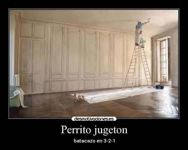 Perrito jugeton -